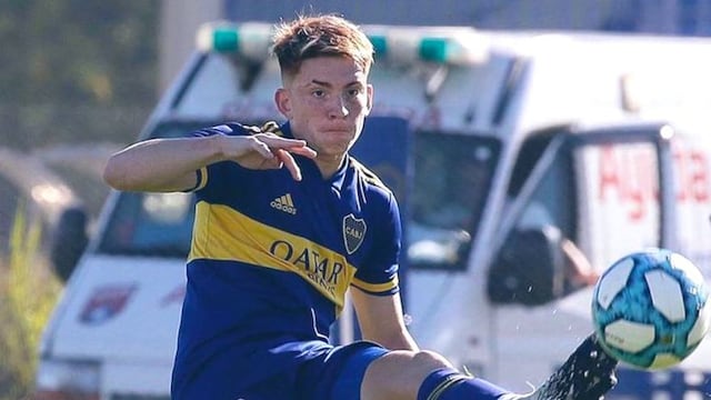 Valentín Barco debutará como titular en Boca ante Unión.
