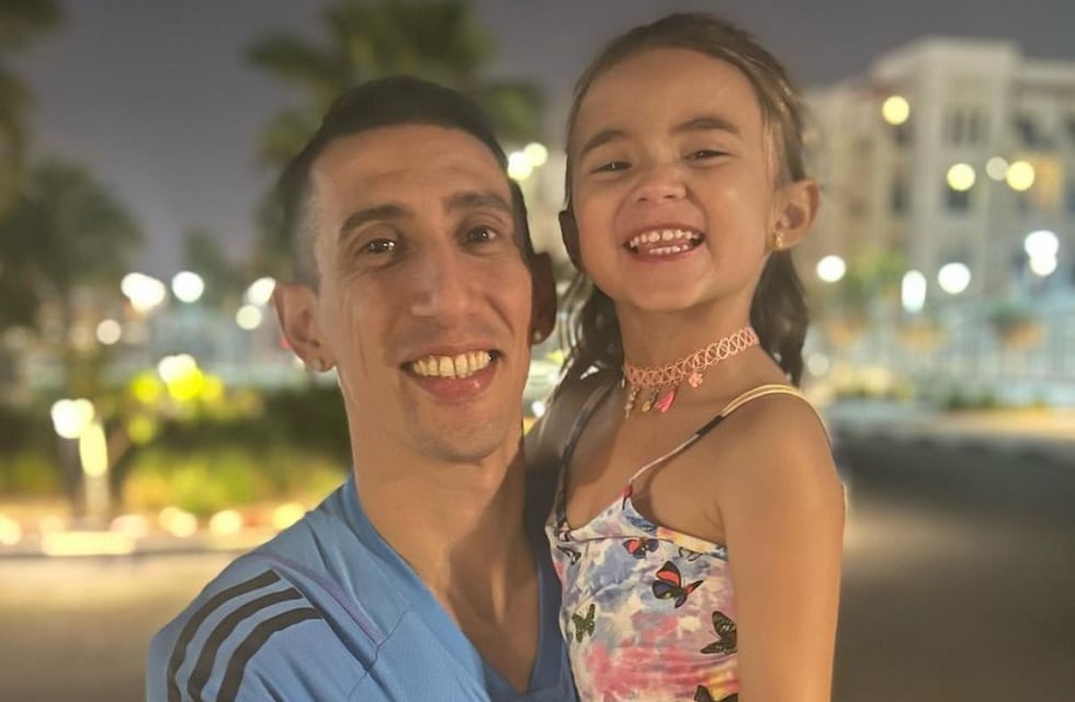 Ternura total: Ángel Di María le dedicó un mensaje a su hija Pía por su cumpleaños y derritió las redes