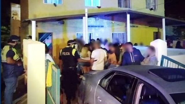 Se trataba de una casa particular que había sido alquilada y donde hicieron funcionar este after.