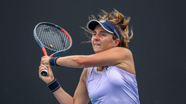 Podoroska cayó ante Begu en Melbourne (EFE)