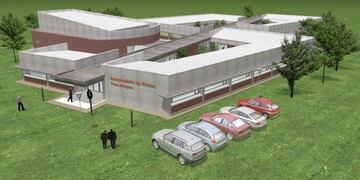 Maqueta del futuro Conservatorio Provincial de Música de Tres Arroyos