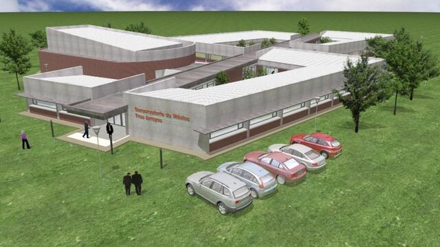 Maqueta del futuro Conservatorio Provincial de Música de Tres Arroyos