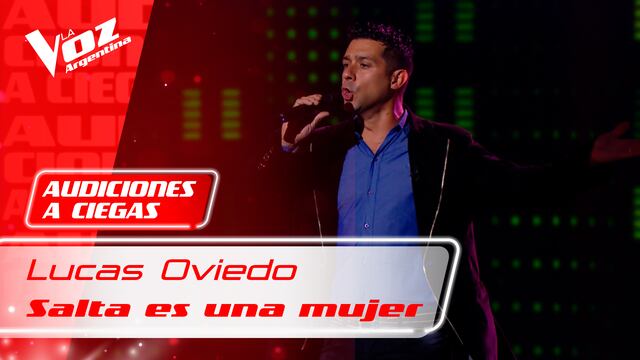 Lucas Oviedo, La Voz Argentina