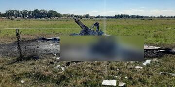 Accidente aéreo en Cañuelas