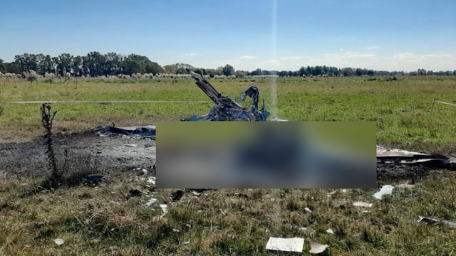 Accidente aéreo en Cañuelas