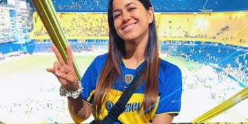 Paola Fleitas falleció luego del vuelco del micro que transportaba los hinchas de Boca a Mendoza.