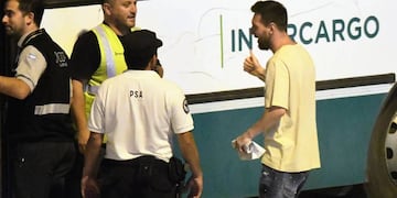 Lionel Messi viajó desde el Aeropuerto Internacional Rosario "Islas Malvinas" (AIR) hacia Francia tras el Mundial de Qatar 2022.