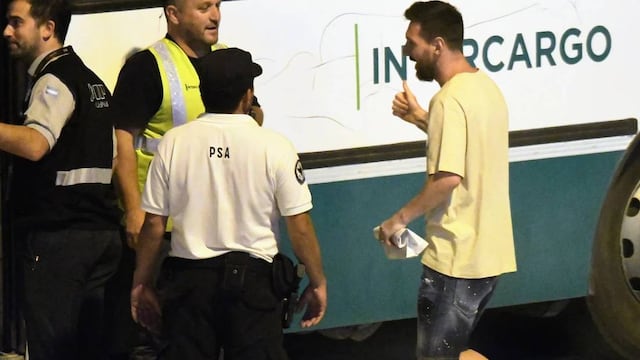 Lionel Messi viajó desde el Aeropuerto Internacional Rosario "Islas Malvinas" (AIR) hacia Francia tras el Mundial de Qatar 2022.