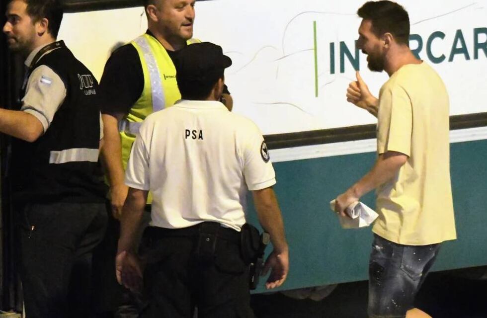 Lionel Messi ya está en Argentina para la próxima doble fecha de las Eliminatorias