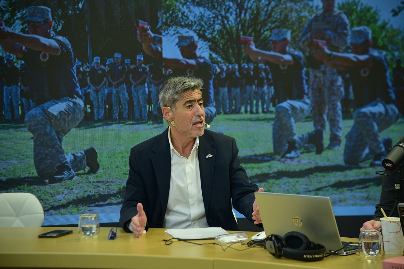 Ministro de seguridad, Juan Pablo Quinteros.
Foto: Pedro Castillo / La Voz 