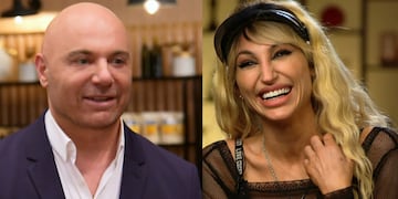 Germán Martitegui y Vicky Xipolitakis se reencontraron en Masterchef Celebrity 3.