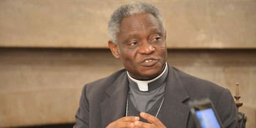 TUCKSON. Cardenal africano (Ramiro Pereyra/LaVoz).