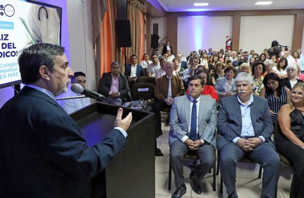 Medina Ruiz participó de un encuentro por el Día del Médico