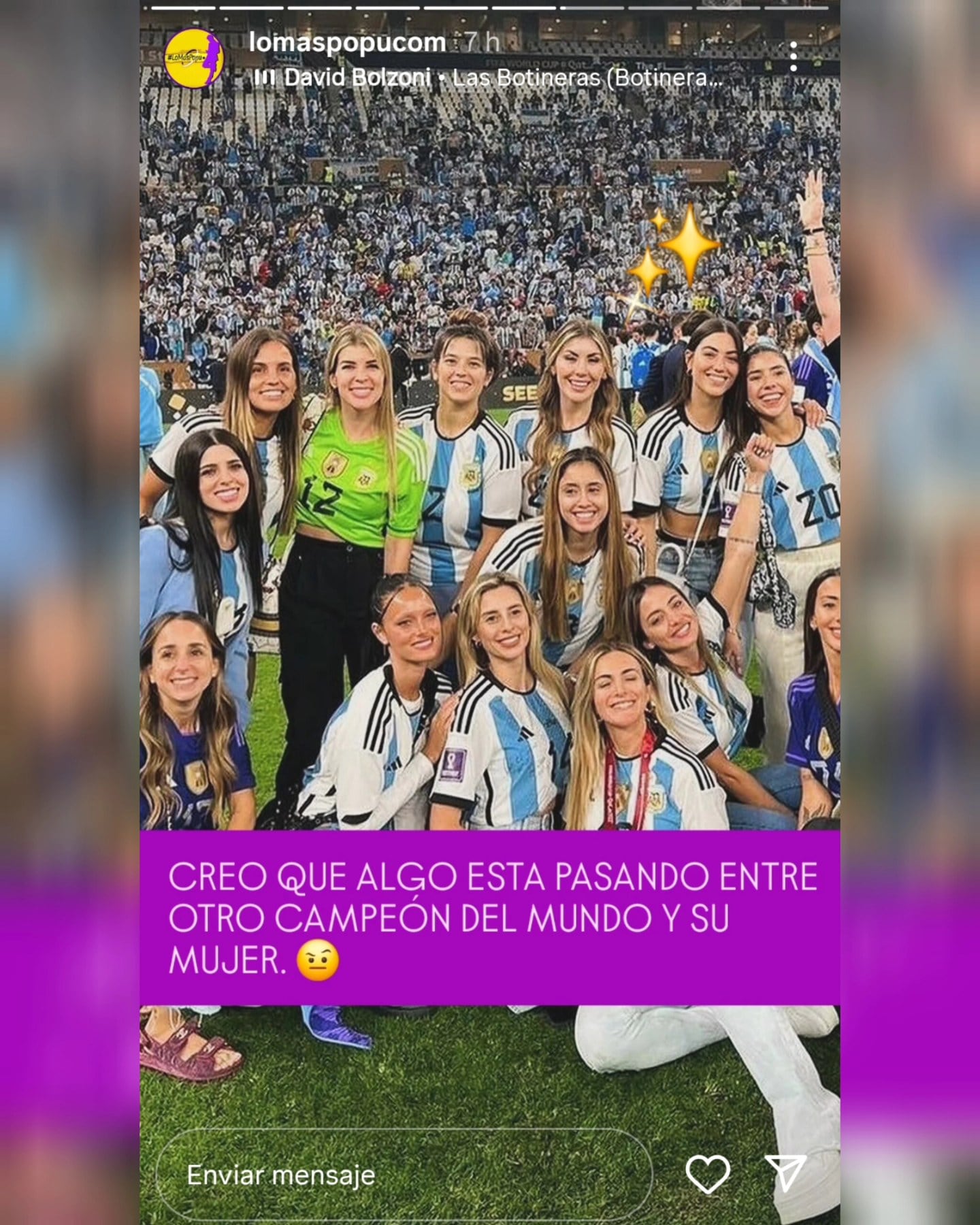 Otro futbolista de la Selección Nacional que se habría separado