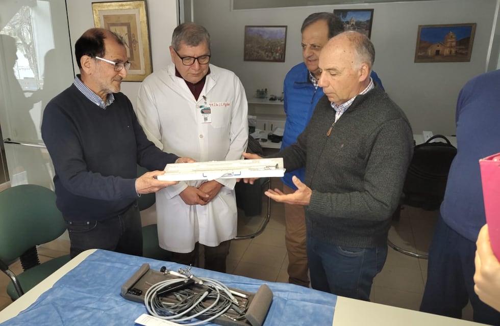 Llegó a Jujuy un potente neuroendoscopio para el hospital Materno Infantil