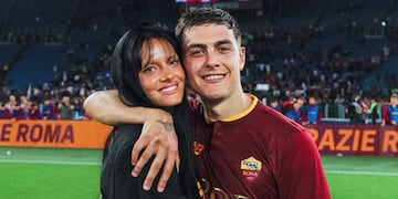 Oriana Sabatini y Paulo Dybala