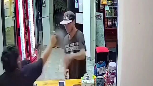 Eldorado: empleada frustró un robo usando gas pimienta.
