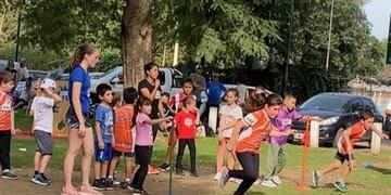 Mini Atletismo en el Parque Balneario