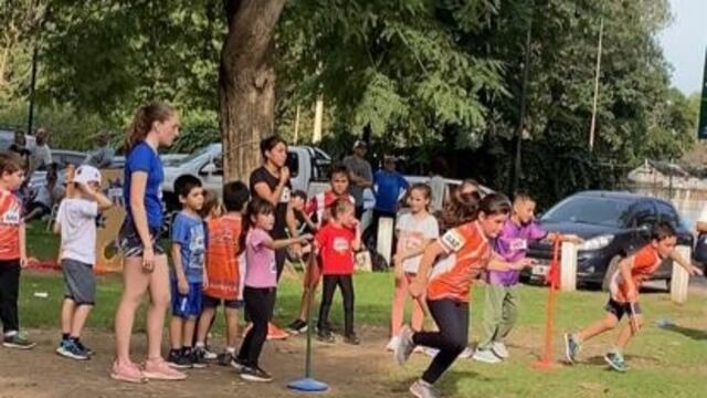 Mini Atletismo en el Parque Balneario