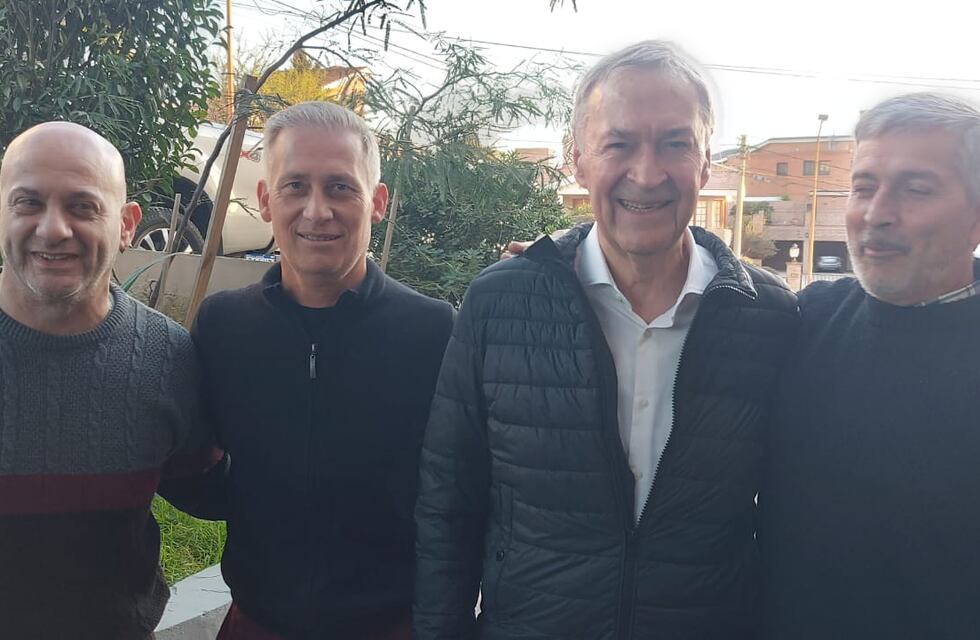 Esteban Avilés recibió a Juan Schiaretti en Carlos Paz