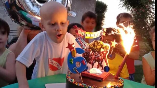 El pequeño de seis años, Federico Ledezma, necesita un tratamiento urgente.