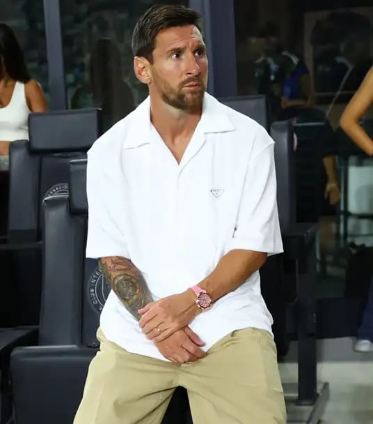 El lujoso reloj de Lionel Messi