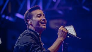 Luciano Pereyra en el Festival Nacional de Doma y Folklore.