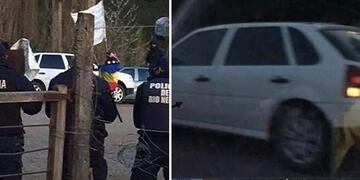 Se identificó un auto que podría estar vinculado a los incendios.