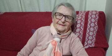 Beatriz, la ciudadana más longeva de Neuquén, cumplió 106 años.