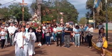 Hoy inició la Fiesta Patronal de la Virgen del Carmen, protectora de Puerto Iguazú