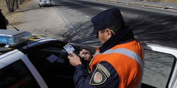 Policía Caminera subió el precio de las multas en Córdoba. (Darío Galiano/Archivo).