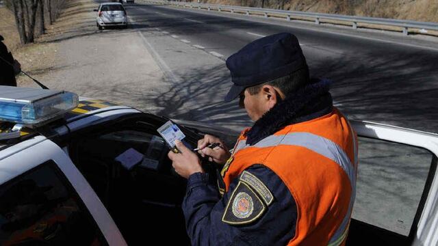 Policía Caminera subió el precio de las multas en Córdoba. (Darío Galiano/Archivo).