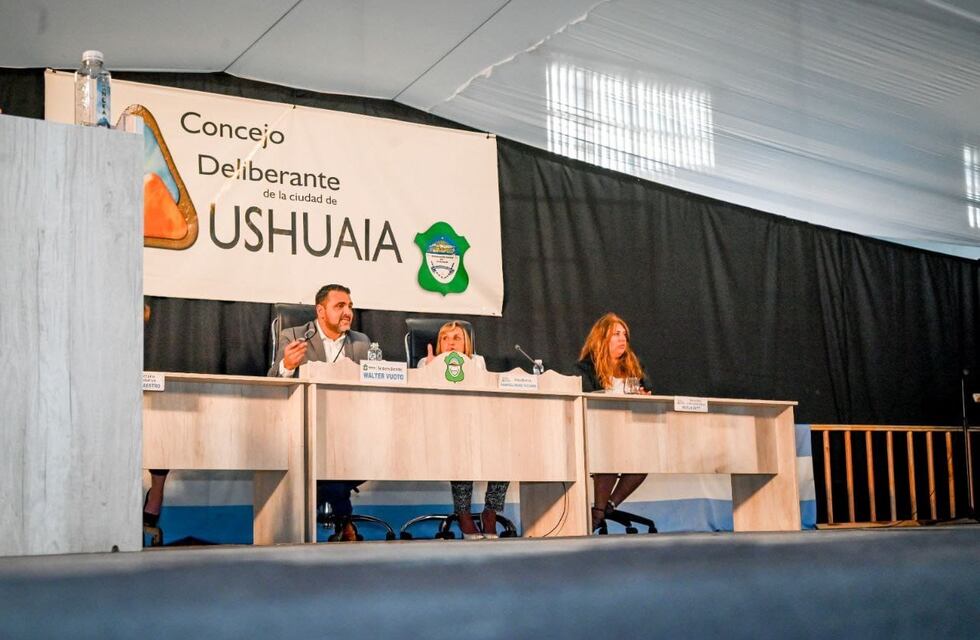 Inauguraron las sesiones del Concejo Deliberante de Ushuaia
