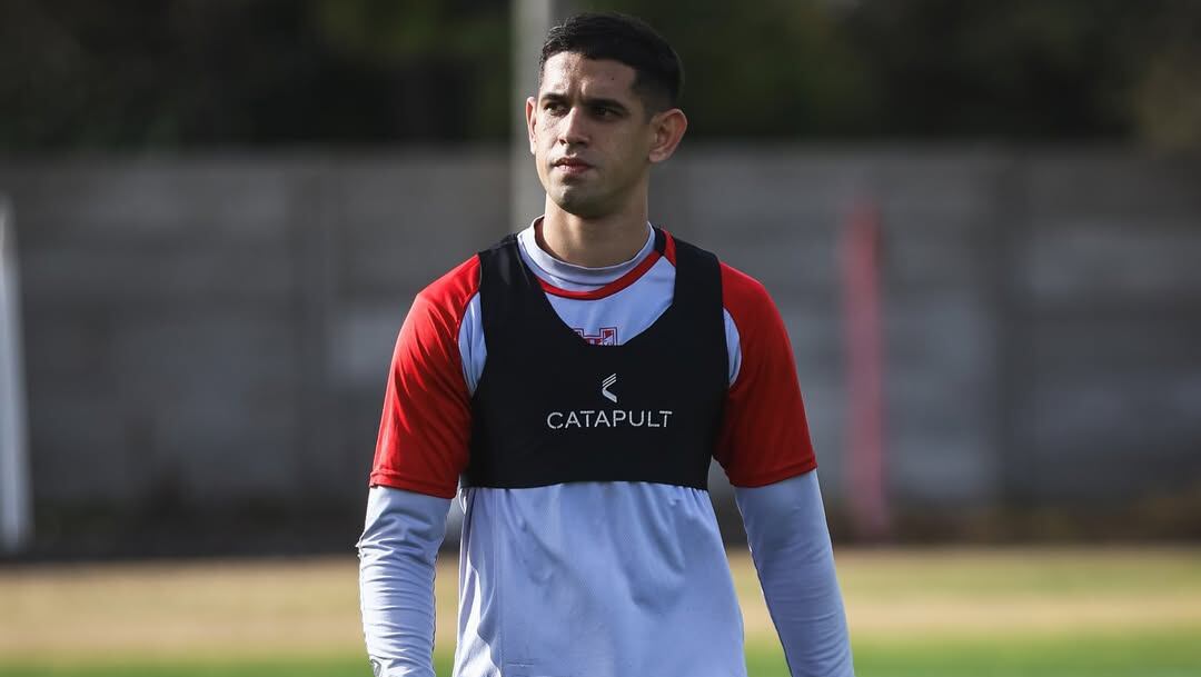Manuel Romero, el delantero paraguayo de Instituto. (Prensa IACC).