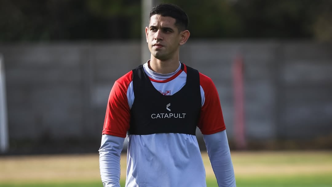 Manuel Romero, el delantero paraguayo de Instituto. (Prensa IACC).