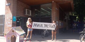 El reclamo de justicia por el asesinato de Ariana.