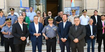 Festejos por los 131 años de la Unidad Regional V de Policía