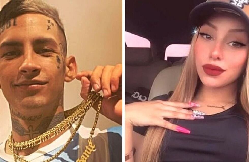 Casi chocan a L-Gante y a su novia Tamara Báez