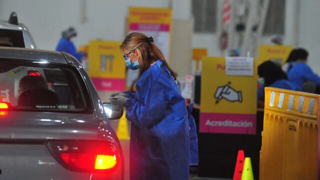 Testeos de coronavirus en la Ciudad de Buenos Aires. (Foto: Guillermo Rodríguez Adami)