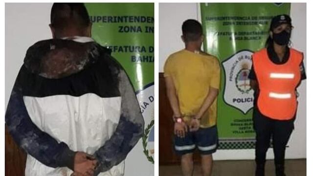Detenidos en Bahía Blanca