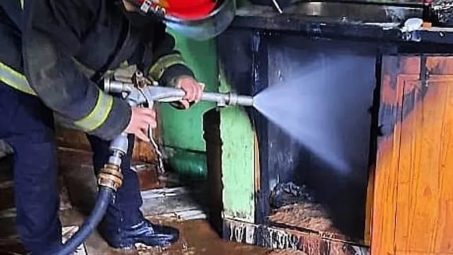 Oberá: un niño casi incendió su casa jugando con un encendedor.