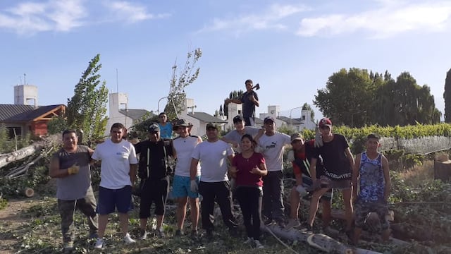 Conmovidos por la pobreza de la zona, los Bomberos Voluntarios de Tupungato emprendieron esta campaña.