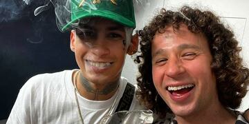 L-Gante con Luisito Comunica.