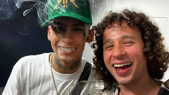 L-Gante con Luisito Comunica.