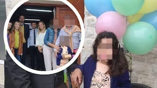 Disfrazado y con globos, un juez comunicó a una niña que había sido adoptada.