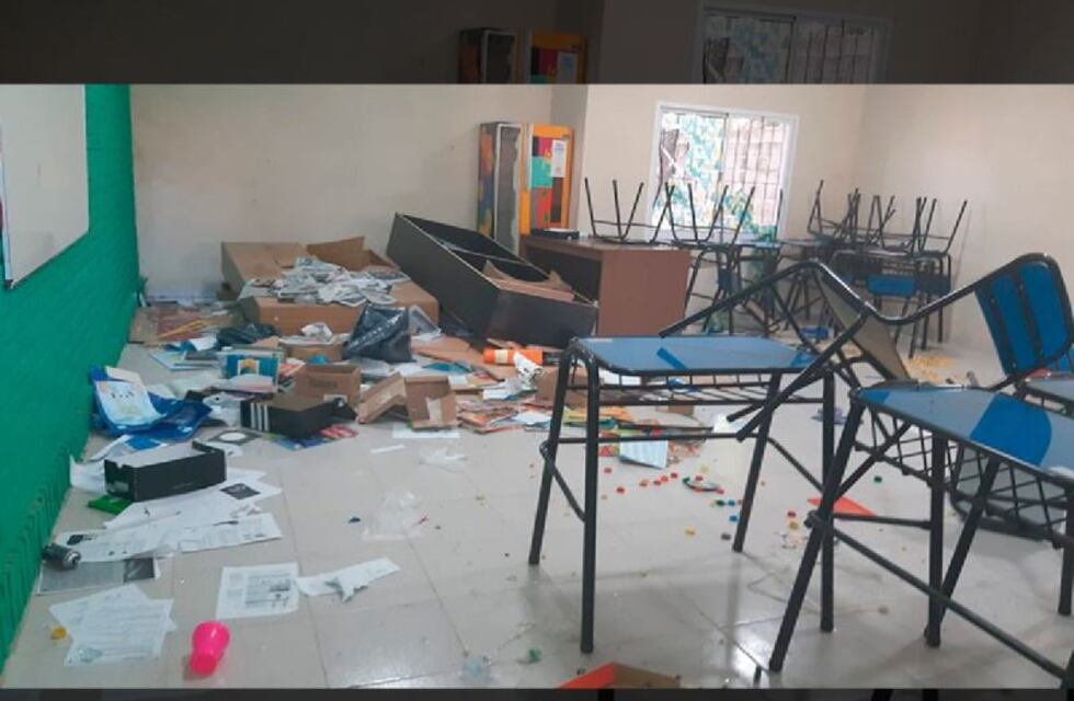 Una escuela de Estación Frontera fue víctima de robo y destrozos