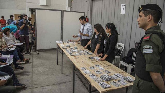 El recuento de votos (DyN/Archivo).
