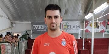 Nicolas Pretto bochas de Sacanta