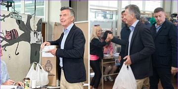Se resolvió el misterio: qué pasó con la bolsa de medialunas de Mauricio Macri que se hizo viral