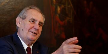 Milos Zeman, presidente de República Checa